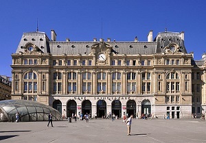 La façade de la Gare Saint-Lazare - Crédit photo : Moonik