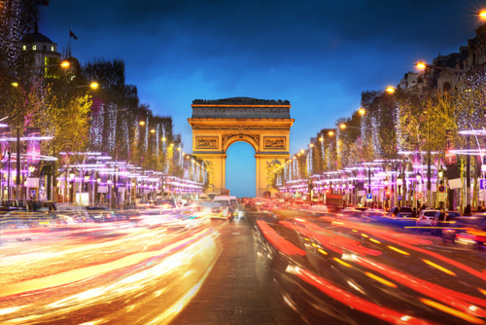 Les Galeries Lafayette sur les Champs-Elysées en 2018