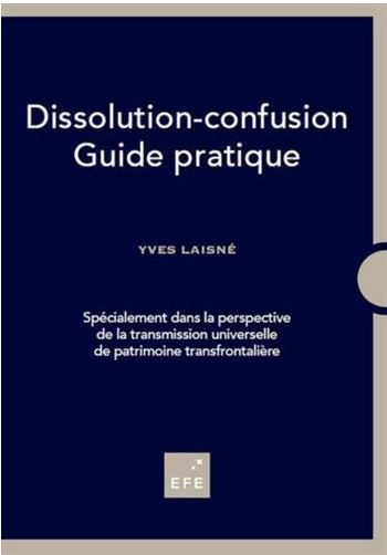 Yves Laisné: “La dissolution-confusion est un mécanisme complètement transparent”