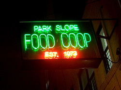 Enseigne de "The Park Slope Food Coop" (D.R.)